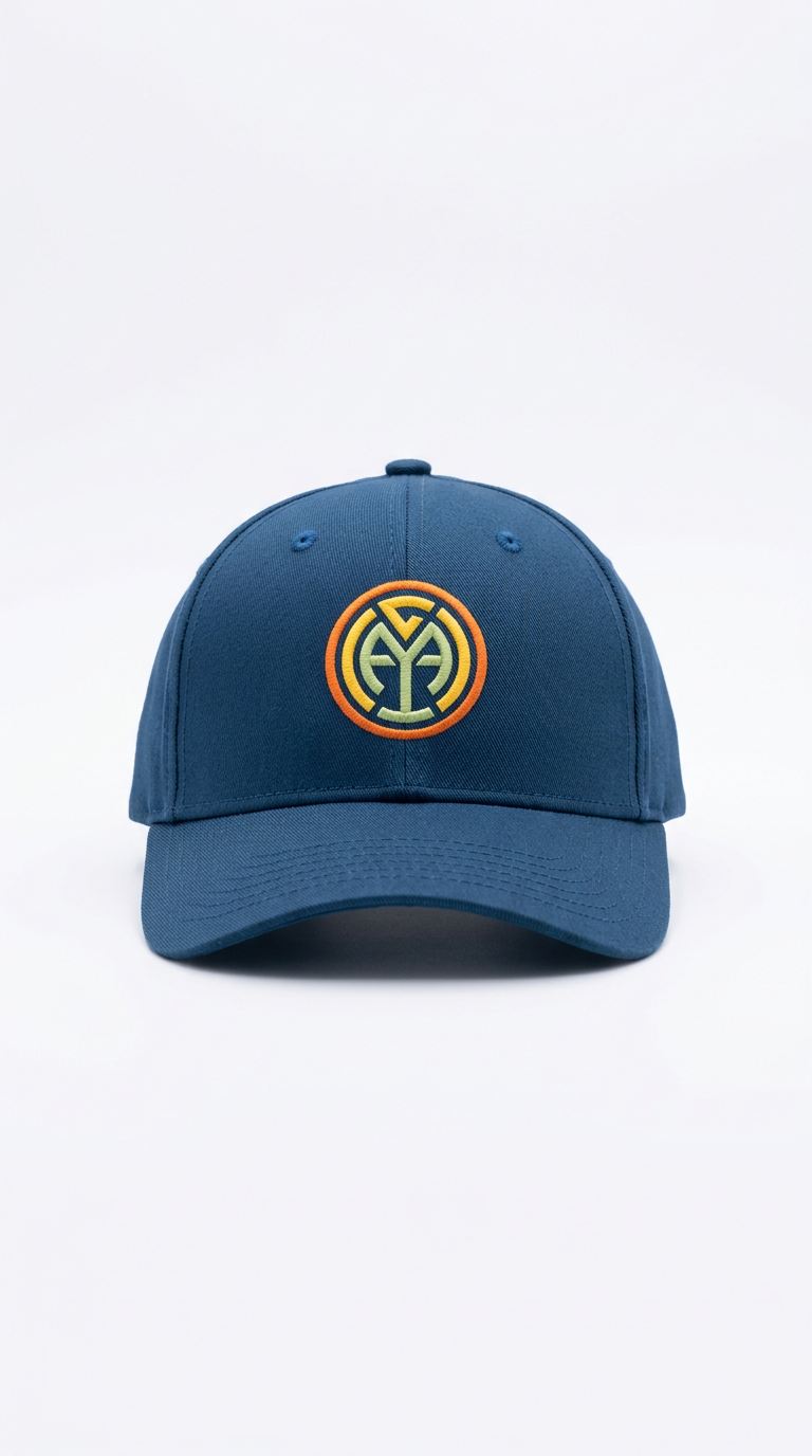 Adjustable Sports Cap Embroidered Insignia